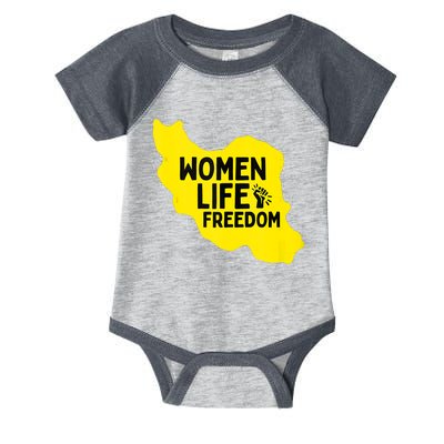 Zan Zindgi Azadi Women Life Freedom Infant Baby Jersey Bodysuit