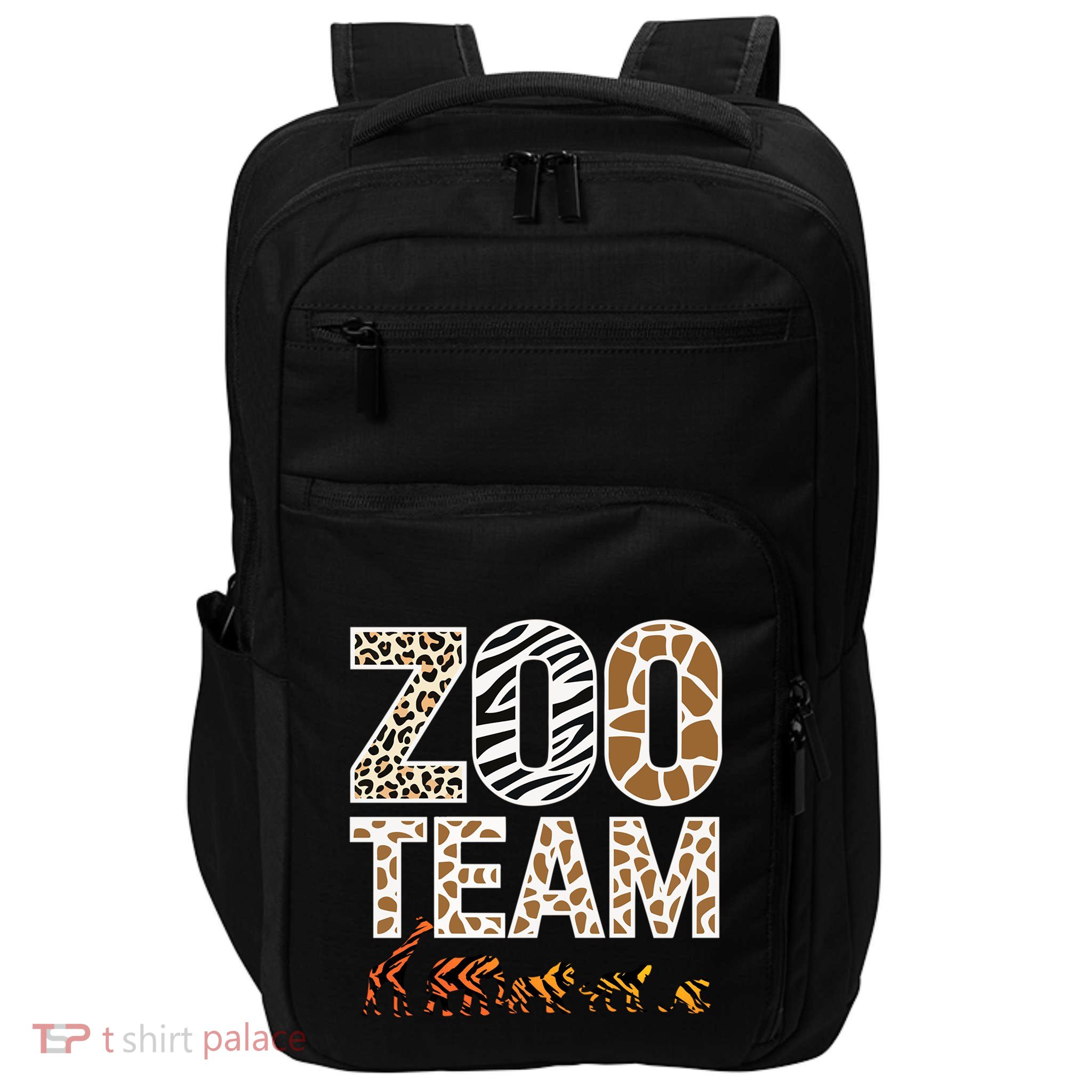 Zookeeper Zoo Animals Wildlife Impact Tech Backpack