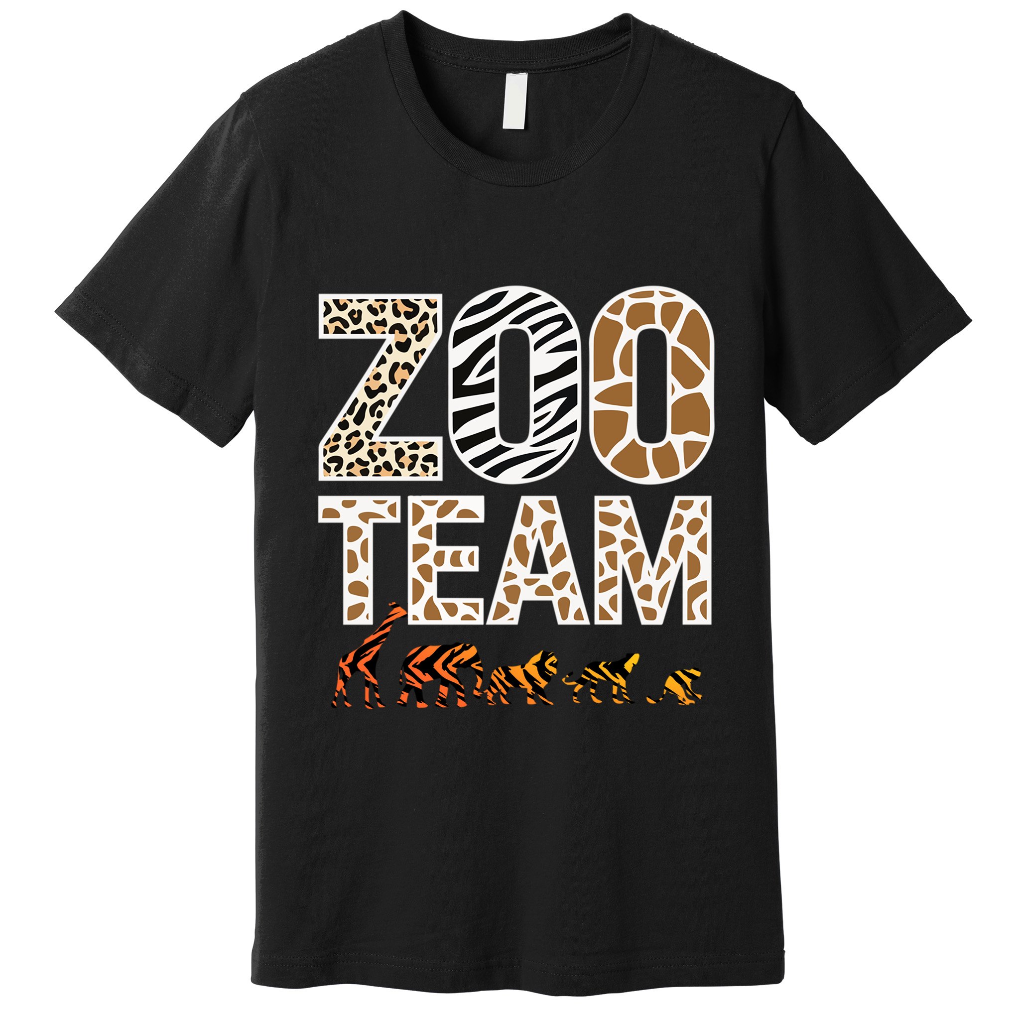 Zookeeper Zoo Animals Wildlife Premium T-Shirt