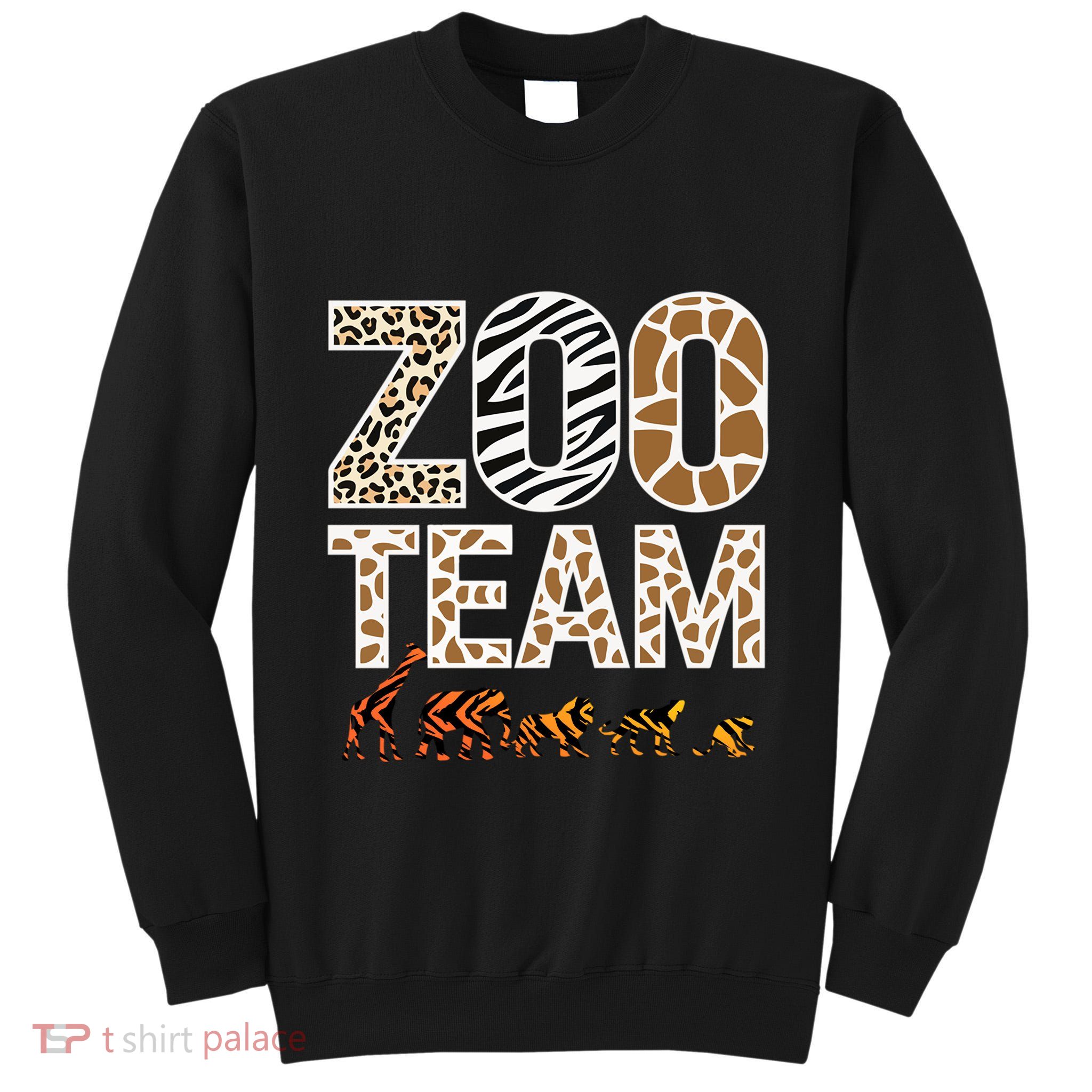 Zookeeper Zoo Animals Wildlife Tall Sweatshirt