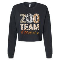 Zookeeper Zoo Animals Wildlife Cropped Pullover Crew