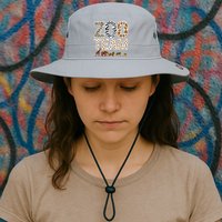 Zookeeper Zoo Animals Wildlife Bucket Hat