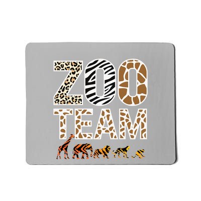Zookeeper Zoo Animals Wildlife Mousepad
