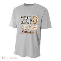 Zookeeper Zoo Animals Wildlife Youth Performance Sprint T-Shirt