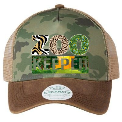 Zookeeper Zoo Animals Zoo Keeper Zoos Legacy Tie Dye Trucker Hat