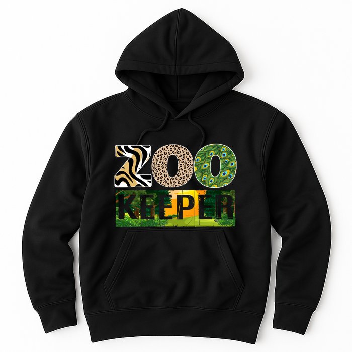Zookeeper Zoo Animals Zoo Keeper Zoos Hoodie