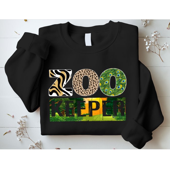 Zookeeper Zoo Animals Zoo Keeper Zoos Sweatshirt