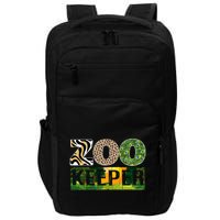 Zookeeper Zoo Animals Zoo Keeper Zoos Impact Tech Backpack