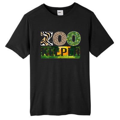 Zookeeper Zoo Animals Zoo Keeper Zoos Tall Fusion ChromaSoft Performance T-Shirt