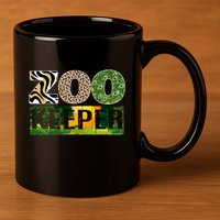 Zookeeper Zoo Animals Zoo Keeper Zoos 11oz C Handle Ceramic Mug