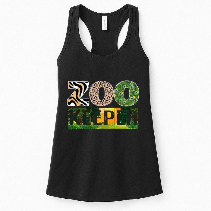 Zookeeper Zoo Animals Zoo Keeper Zoos Womens Tank Top