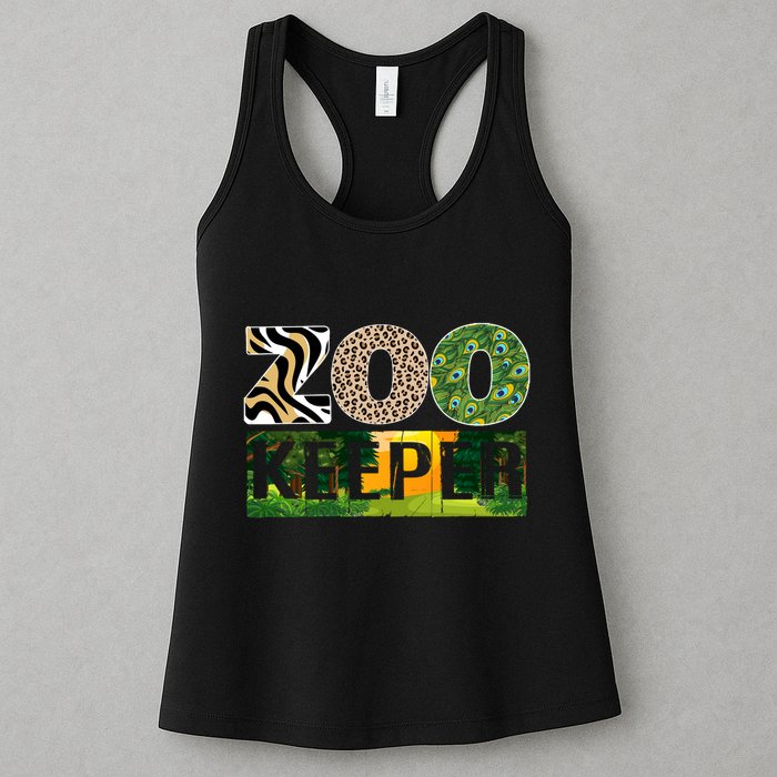 Zookeeper Zoo Animals Zoo Keeper Zoos Womens Tank Top