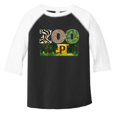 Zookeeper Zoo Animals Zoo Keeper Zoos Toddler Fine Jersey T-Shirt