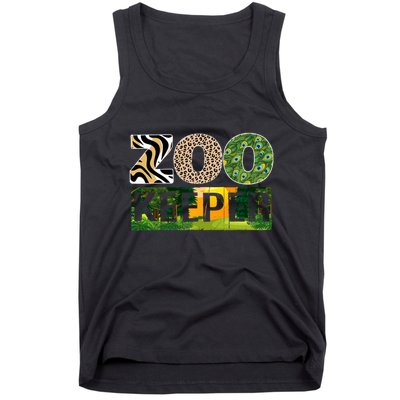 Zookeeper Zoo Animals Zoo Keeper Zoos Tank Top