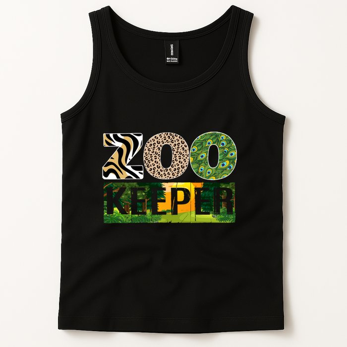 Zookeeper Zoo Animals Zoo Keeper Zoos Tank Top