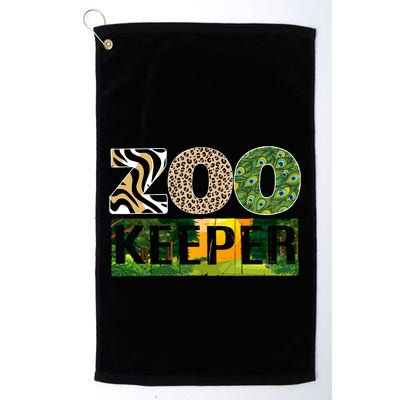 Zookeeper Zoo Animals Zoo Keeper Zoos Golf Towel