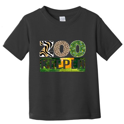 Zookeeper Zoo Animals Zoo Keeper Zoos Toddler T-Shirt