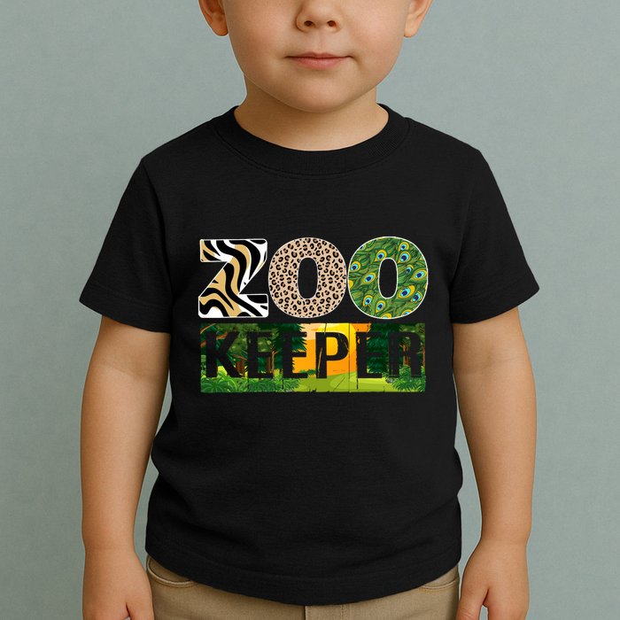 Zookeeper Zoo Animals Zoo Keeper Zoos Toddler T-Shirt
