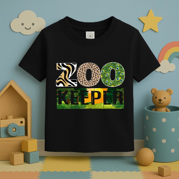 Zookeeper Zoo Animals Zoo Keeper Zoos Toddler T-Shirt