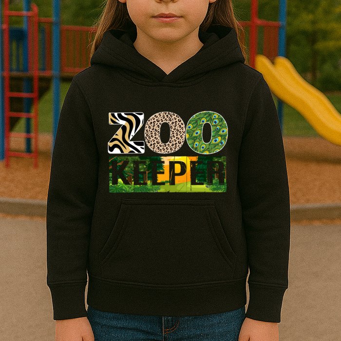 Zookeeper Zoo Animals Zoo Keeper Zoos Kids Hoodie