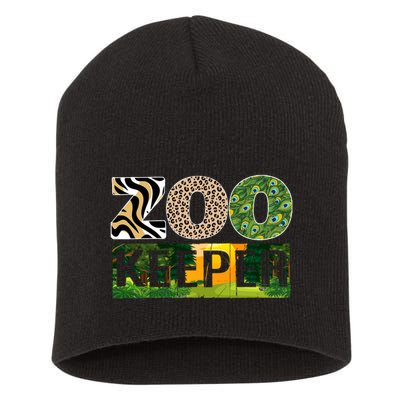 Zookeeper Zoo Animals Zoo Keeper Zoos Short Acrylic Beanie