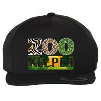 Zookeeper Zoo Animals Zoo Keeper Zoos Wool Snapback Cap