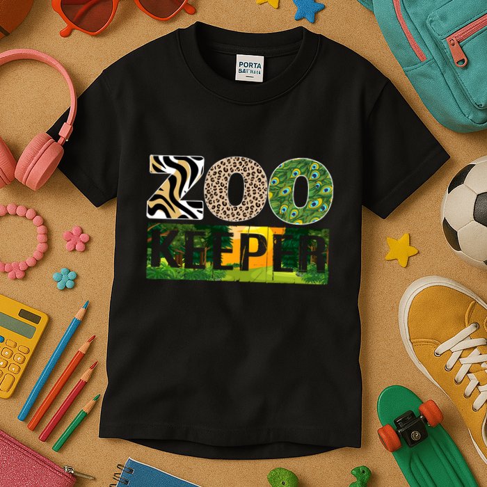 Zookeeper Zoo Animals Zoo Keeper Zoos Kids T-Shirt