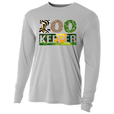 Zookeeper Zoo Animals Zoo Keeper Zoos Cooling Performance Long Sleeve Crew