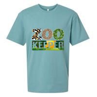 Zookeeper Zoo Animals Zoo Keeper Zoos Sueded Cloud Jersey T-Shirt