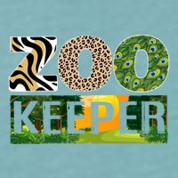 Zookeeper Zoo Animals Zoo Keeper Zoos Sueded Cloud Jersey T-Shirt
