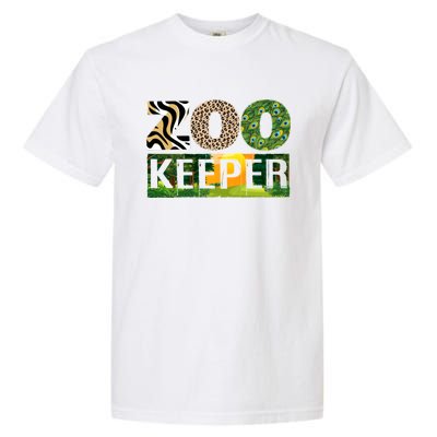 Zookeeper Zoo Animals Zoo Keeper Zoos Garment-Dyed Heavyweight T-Shirt