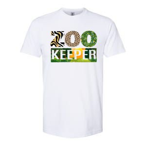 Zookeeper Zoo Animals Zoo Keeper Zoos Softstyle CVC T-Shirt