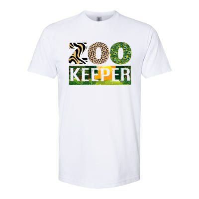 Zookeeper Zoo Animals Zoo Keeper Zoos Softstyle® CVC T-Shirt