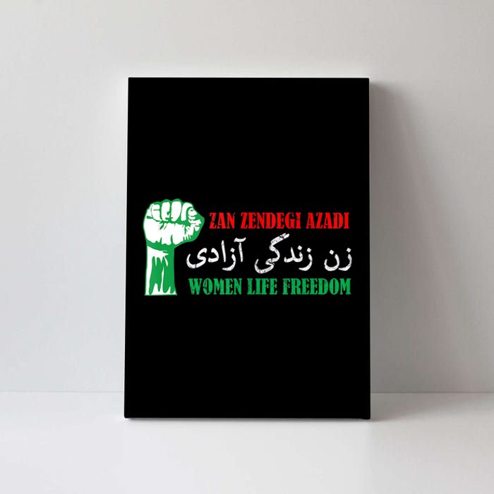 Zan Zendegi Azadi Persian Woman Life Freedom Canvas