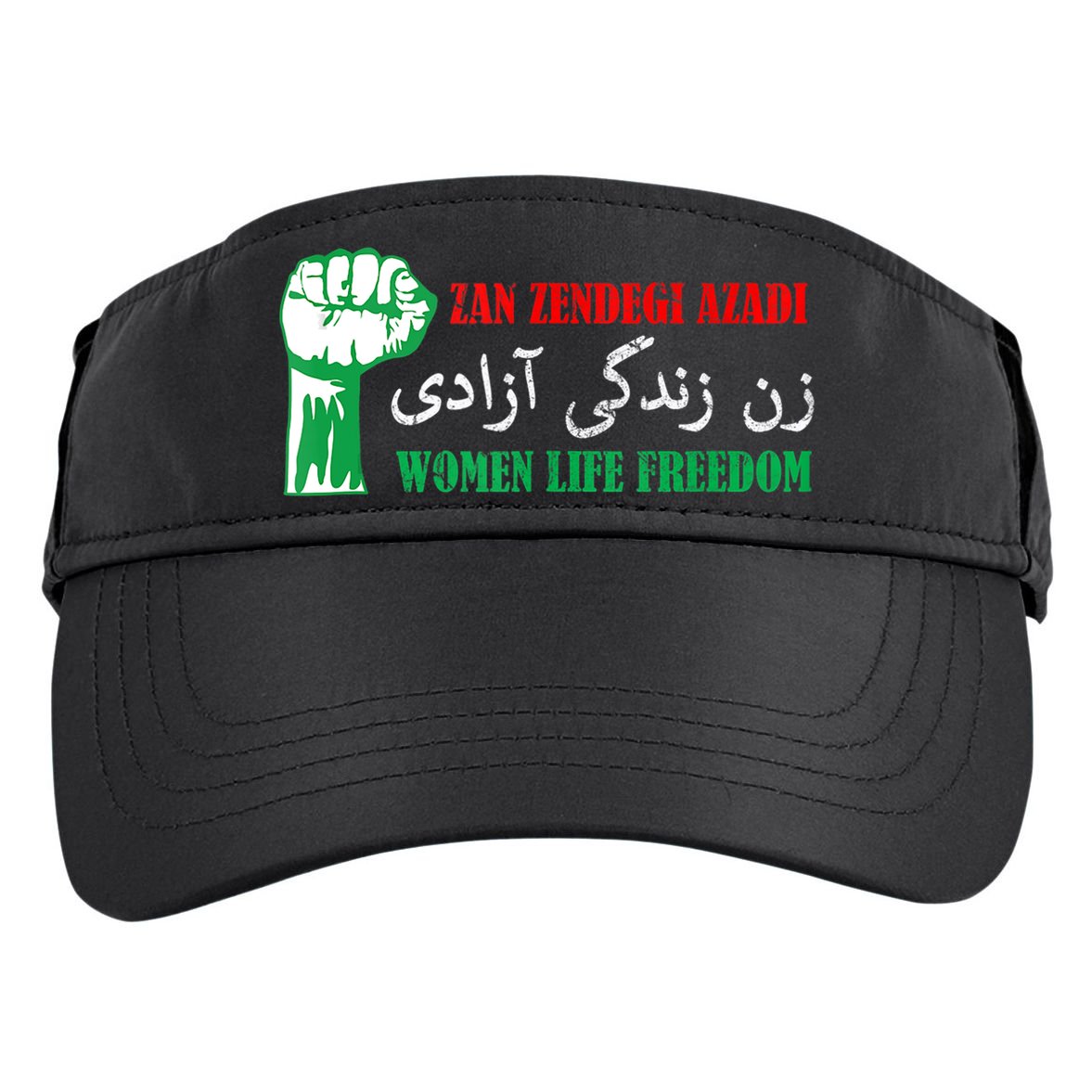 Zan Zendegi Azadi Persian Woman Life Freedom Adult Drive Performance Visor