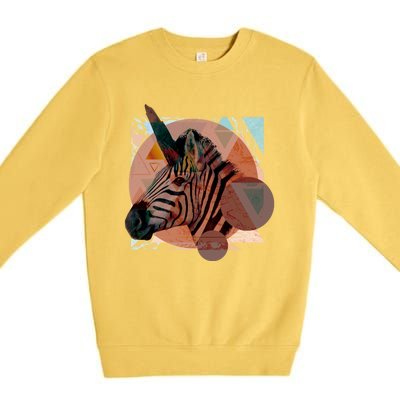 Zebracorn Premium Crewneck Sweatshirt