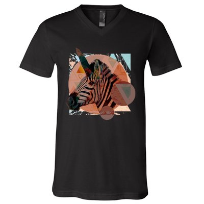 Zebracorn V-Neck T-Shirt