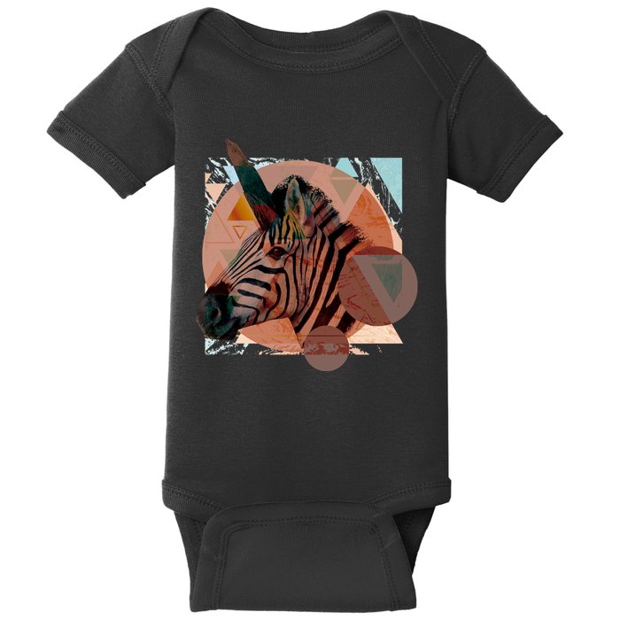 Zebracorn Baby Bodysuit