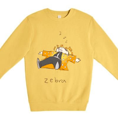 Zebra Premium Crewneck Sweatshirt