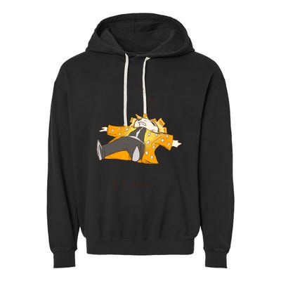 Zebra Garment-Dyed Fleece Hoodie