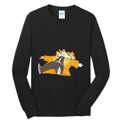 Zebra Tall Long Sleeve T-Shirt