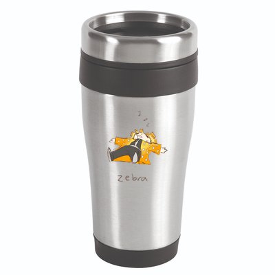 Zebra 16oz Travel Tumbler