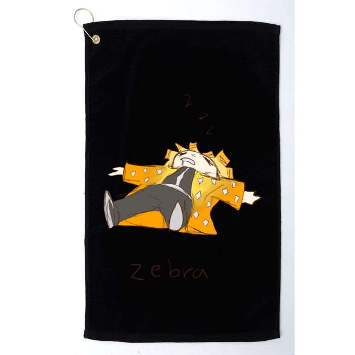 Zebra Golf Towel