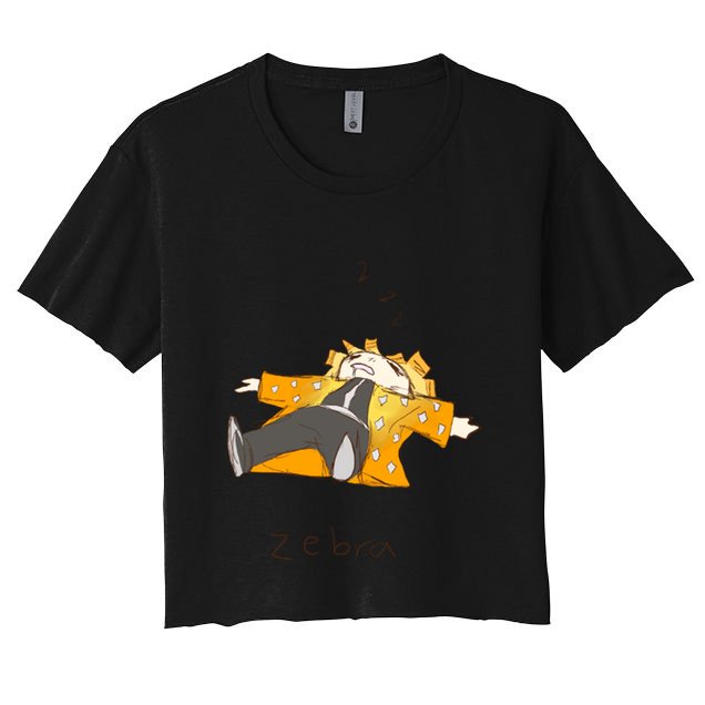 Zebra Crop Top