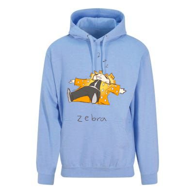 Zebra Unisex Surf Hoodie