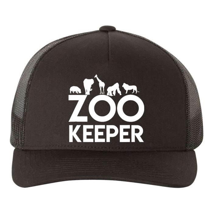 Zookeeper - Zookeeper Gift For Animal Lover Zookeeper Outfit Yupoong Adult 5-Panel Trucker Hat