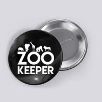 Zookeeper - Zookeeper Gift For Animal Lover Zookeeper Outfit Button