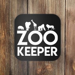 Zookeeper - Zookeeper Gift For Animal Lover Zookeeper Outfit Coaster