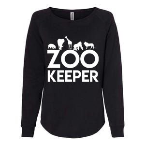 Zookeeper - Zookeeper Gift For Animal Lover Zookeeper Outfit Womens California Wash Sweatshirt