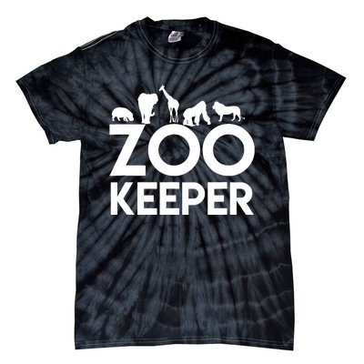 Zookeeper - Zookeeper Gift For Animal Lover Zookeeper Outfit Tie-Dye T-Shirt